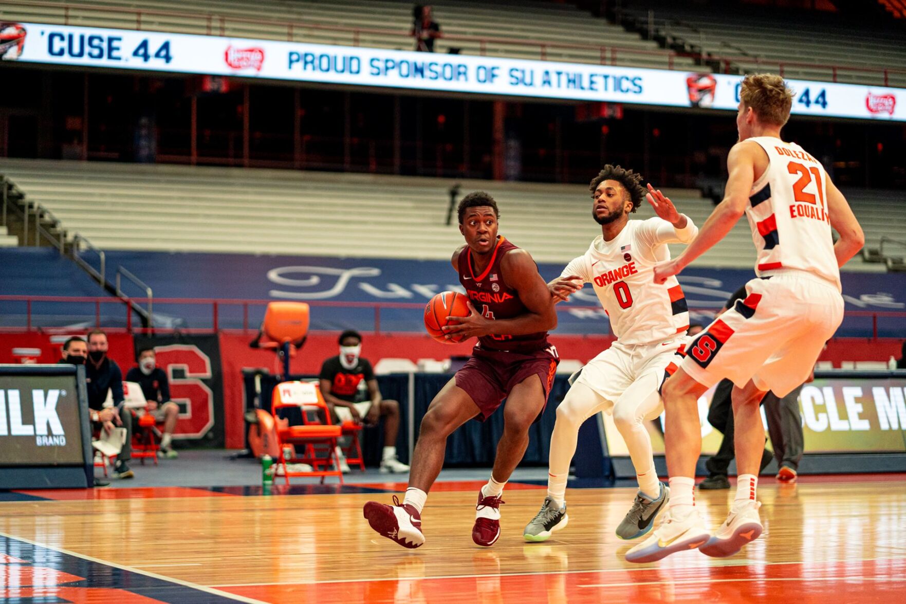 VT MBB vs Syracuse Jan 23 2021